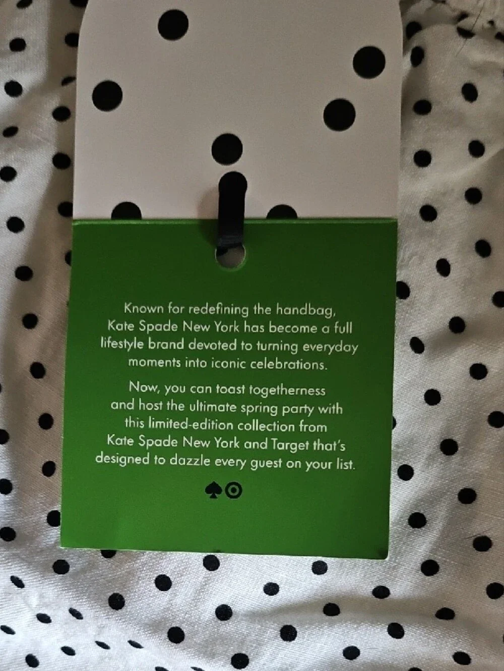kate spade White with Black Polka Dot Shorts